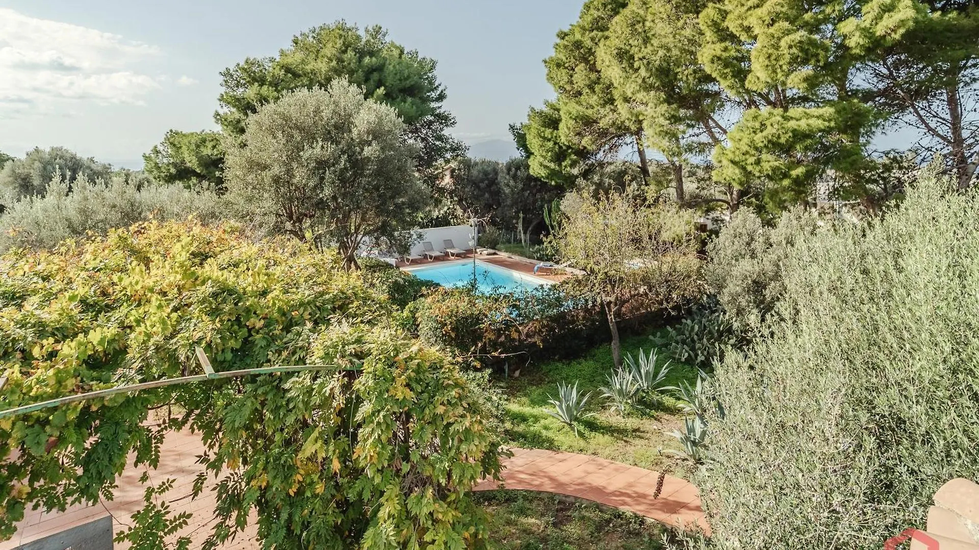 Grande E Luminosa Villa Con Piscina Vicino Al Mare Terrasini